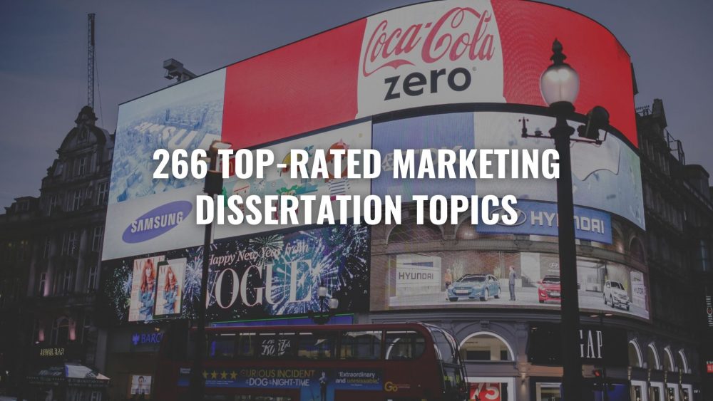 best topics for dissertation in marketing