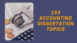 dissertation topics in accounting for undergraduate