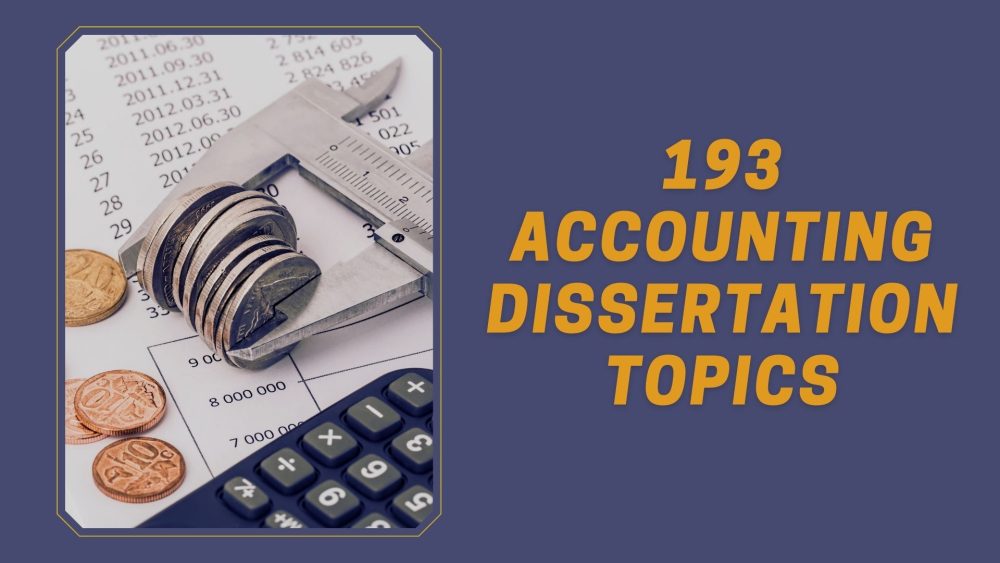 dissertation topics for msc accounting and finance