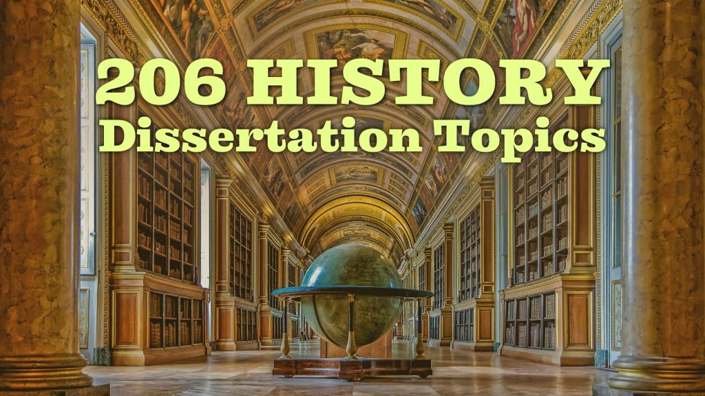 interesting history dissertation topics