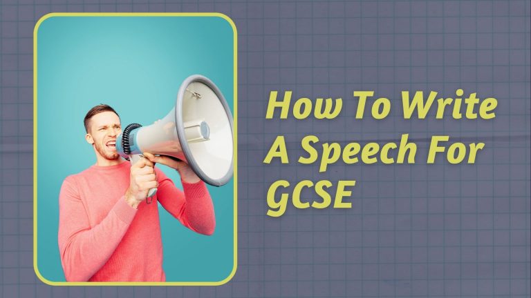 how to write a good gcse speech