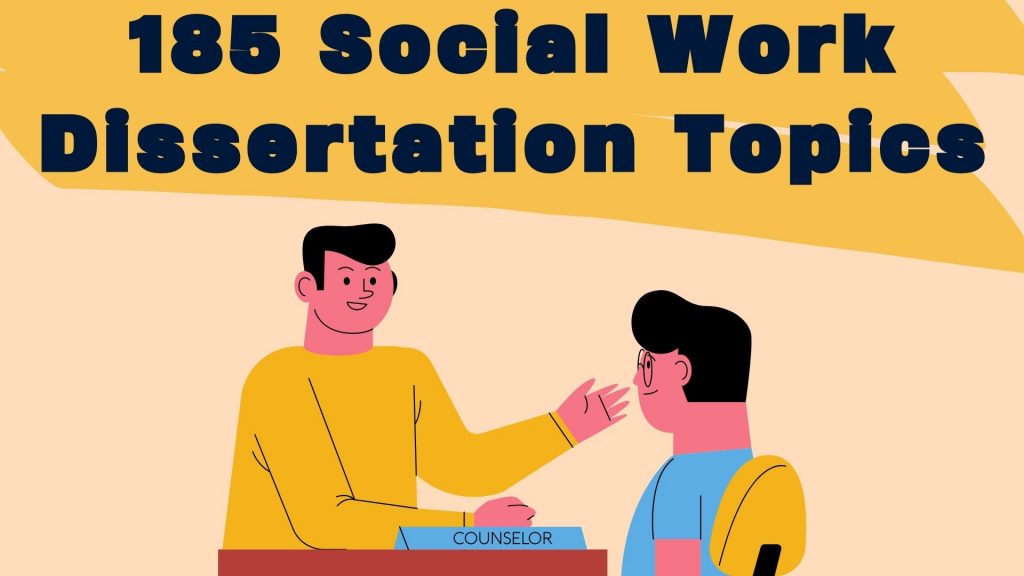 social work topics for dissertation