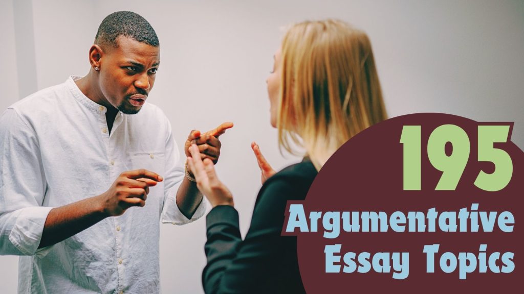 essay topics that are argumentative